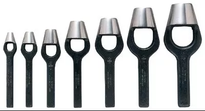 General Tools 1271ST Arch Punch Set, 7 Piece, Plastic Roll Pouch, 1/4" - 1" (1 Set)