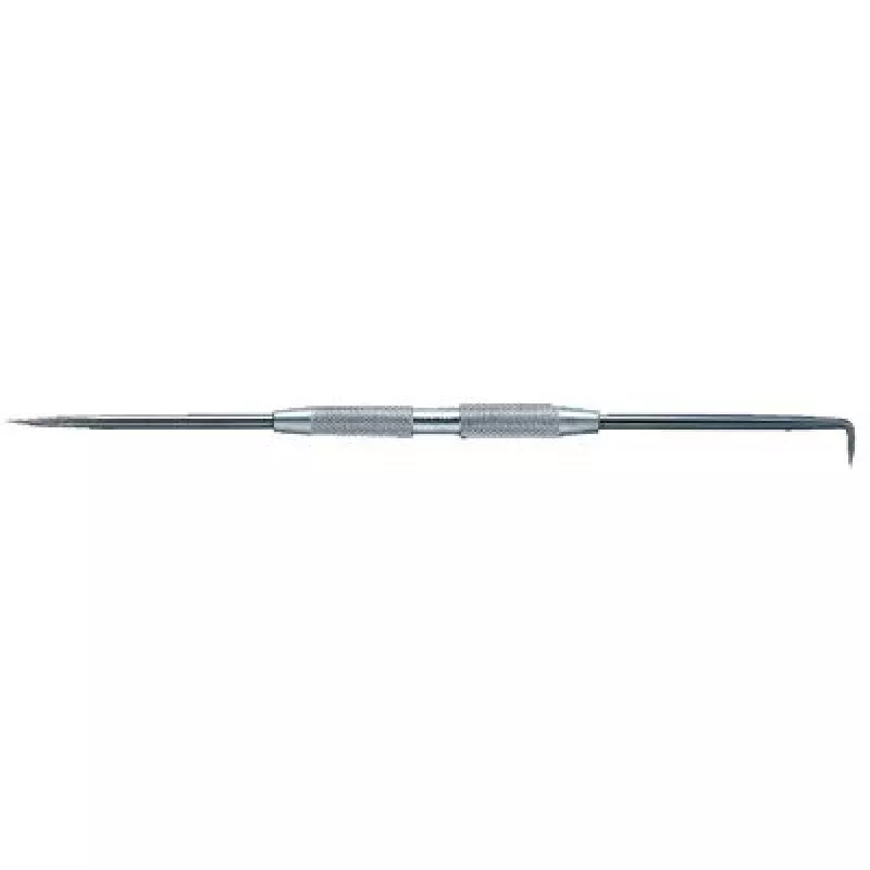 General Tools 80 Fixed Two Point Scribers, 8 7/16" Hardened Steel, Straight Point; 90 Degree Point (1 EA)