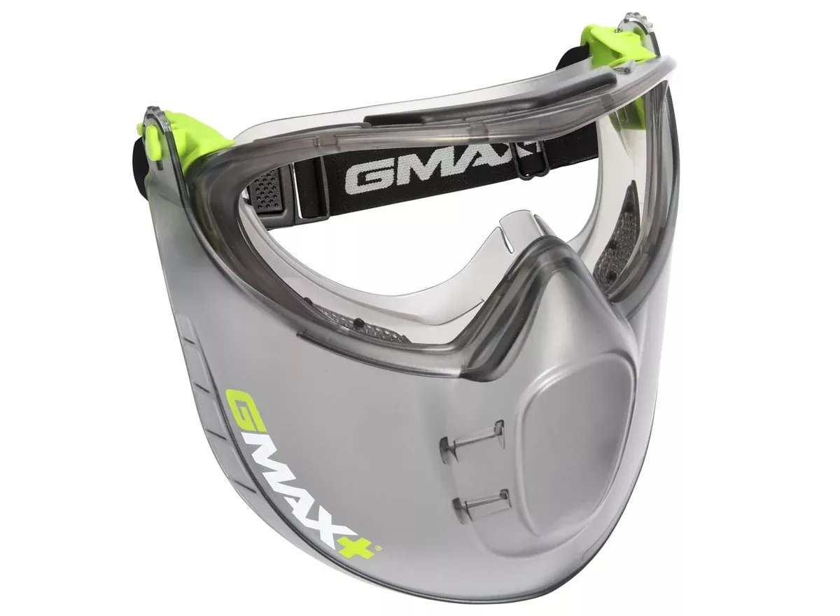 Gmax Face Shield Vented and Flip-up Clear