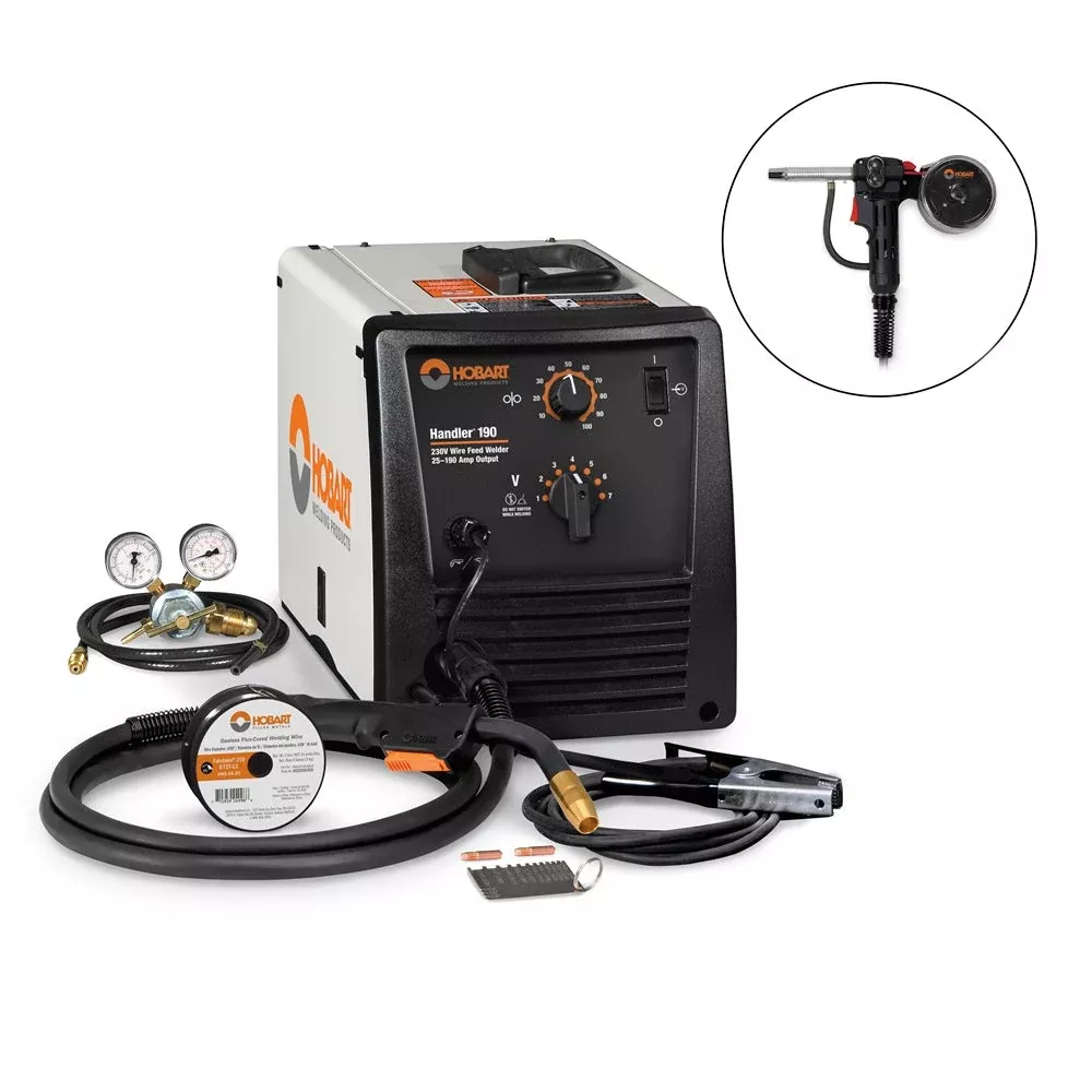Hobart Handler 190 MIG Welder w/ SpoolRunner 100 - 500554001