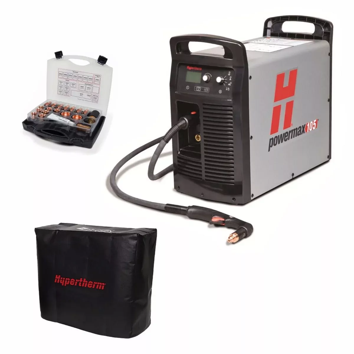 Hypertherm Powermax 105 Plasma Cutter w/25' Hand Torch Pkg (059374)