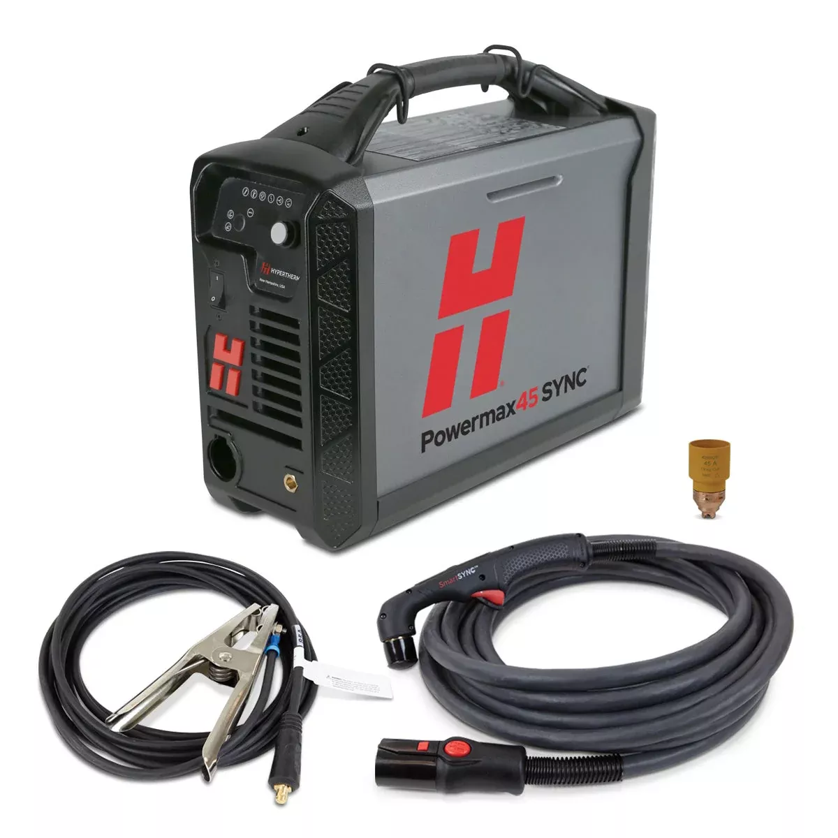 Hypertherm Powermax 45 SYNC Plasma Cutter w/CPC 50ft Hand Torch (088563)