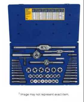 Irwin Hanson 26394 53-pc Metric Tap & Hex Die Set (1 Set)