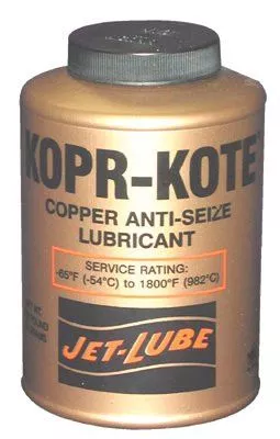 Jet-Lube 10002 High Temperature Anti-Seize & Gasket Compounds, 1/2 lb Can (1 Can)