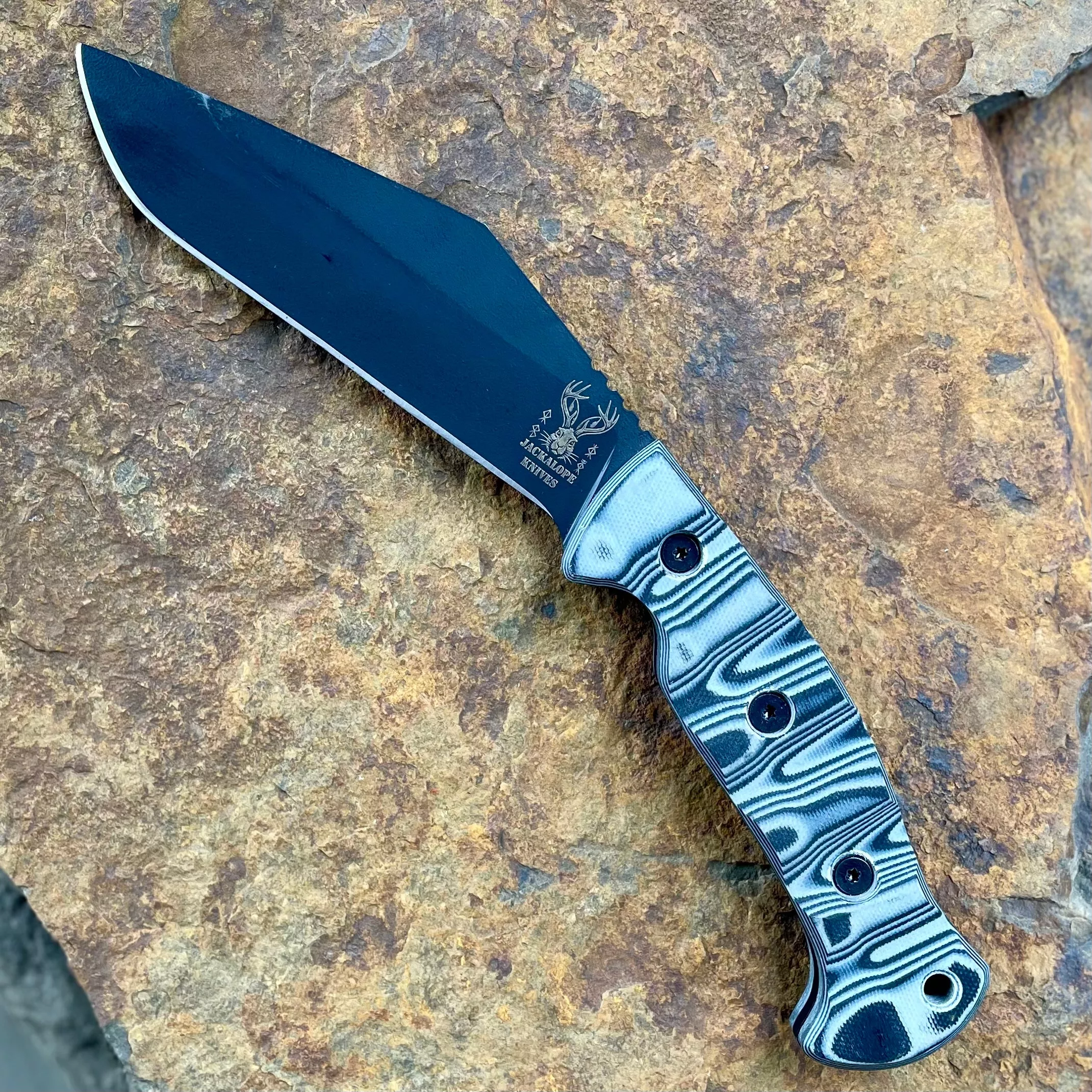 Jhakri in 80CrV2 Blk/Gray Camo G10