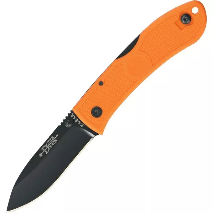 KA-BAR Dozier Hunter Org/Blk AUS-8