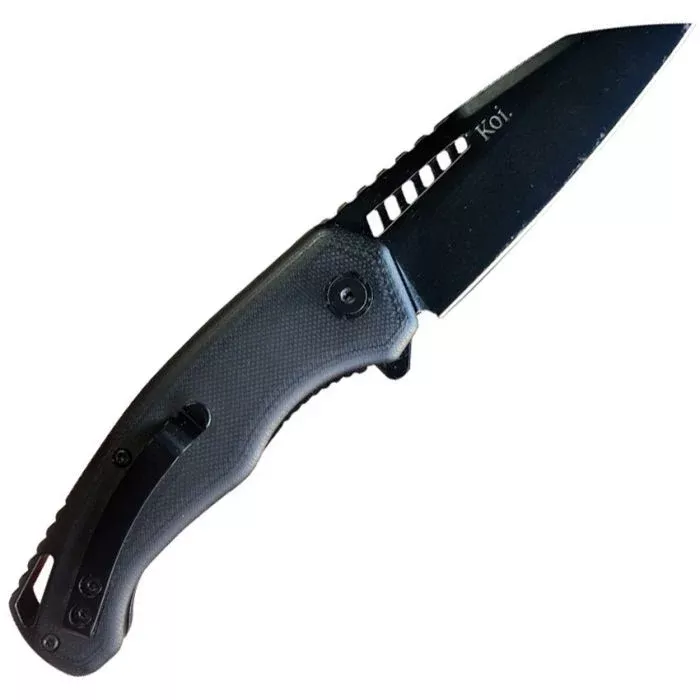 Koi Raven Linerlock G10/14C28N