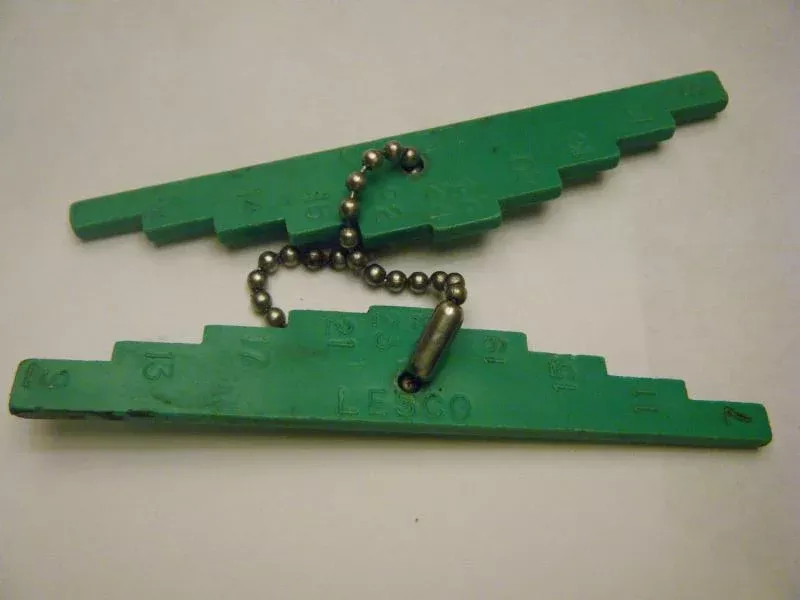Lesco Spreader Calibration Gauges P/N: GG00009952