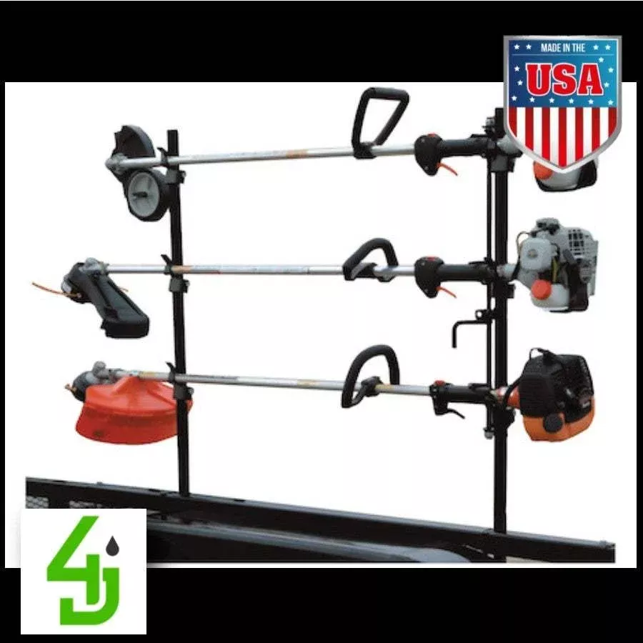 Lockable Trimmer Rack for Open Trailer LT10