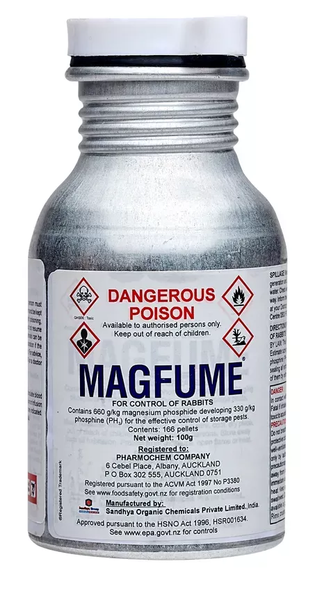 MagFume 100g (166 Pellets for Rabbit control, previously known as Magtoxin)