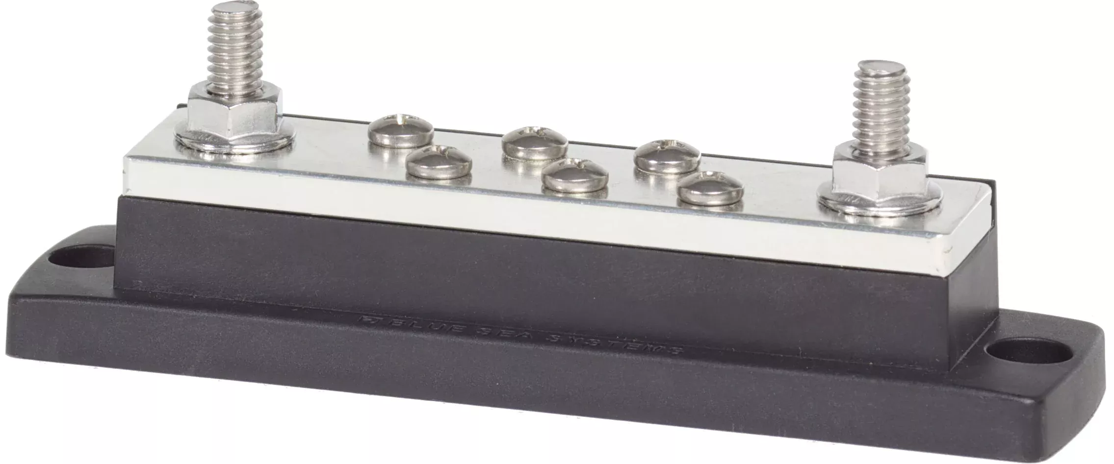 MaxiBus 250A BusBar - Two 5/16"-18 Studs and Six #10-24 Screws