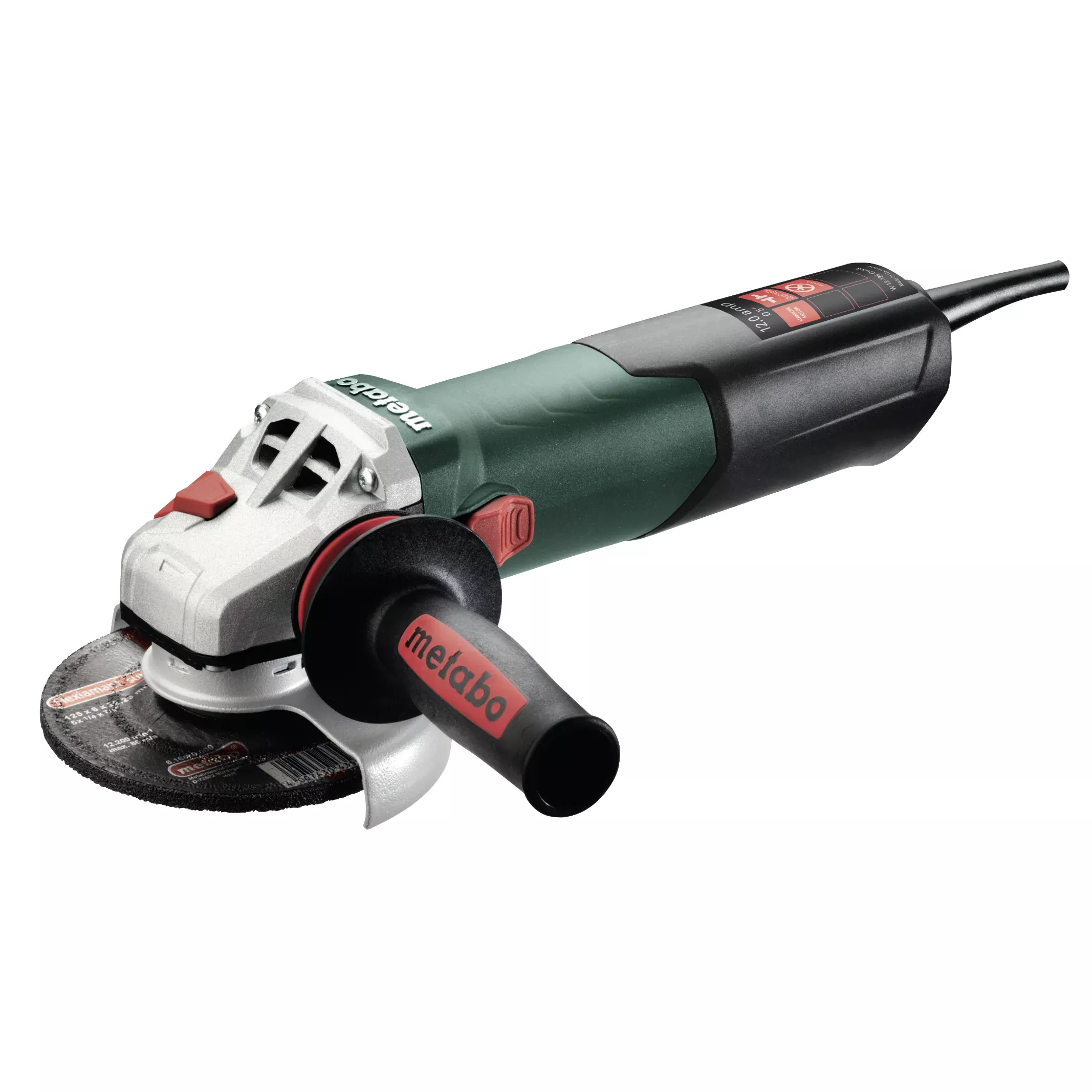 Metabo W 13-125 4.5"-5"Quick Angle Grinder - 603627420
