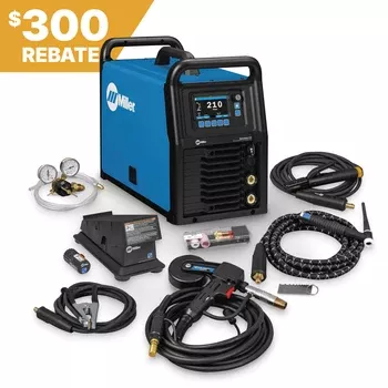 Miller Syncrowave 212 AC/DC TIG Welder w/Spoolmate 150 Wireless Foot Ctrl (951000253)