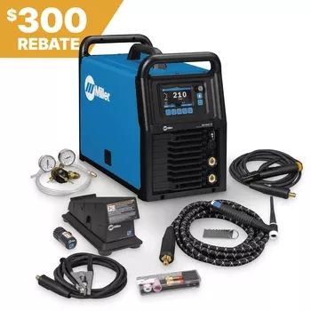 Miller Syncrowave 212 AC/DC TIG Welder w/Wireless Foot Control (907939)