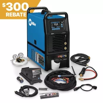 Miller Syncrowave 212 AC/DC TIG Welder Water Cooled Pkg w/Wireless Foot Ctrl (951000254)