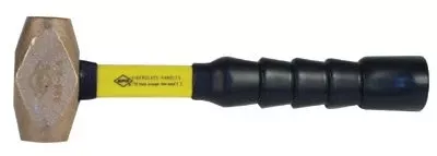 Nupla 30-015 Brass Sledge Hammers, 1 1/2 lb, SG Grip Handle (1 EA)