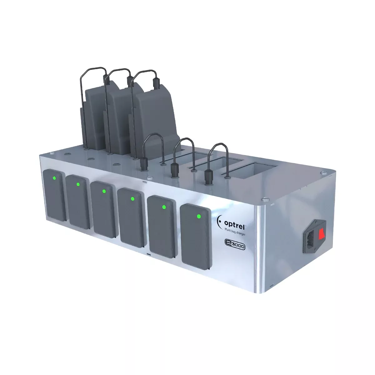Optrel e3000X PAPR Multi Bay Battery Charger (4551.018.US)