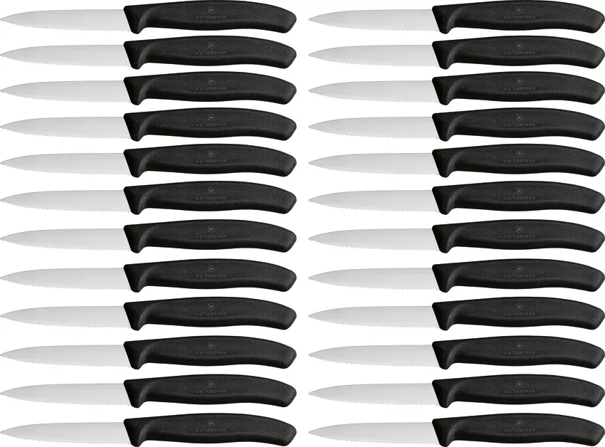 Paring Knife Set Black