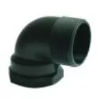 Plastic 90 Degree Elbow M & F 1.1/2" BSP