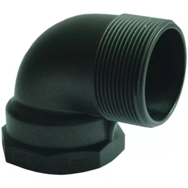 Plastic 90 Degree Elbow M & F 2" BSP
