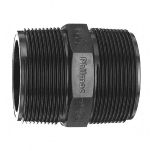 Plastic Hex Nipple 4" BSP