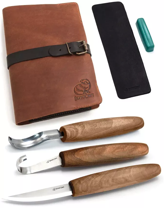 Premium Spoon Carving Set