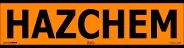 PVC Safety Sign HAZCHEM