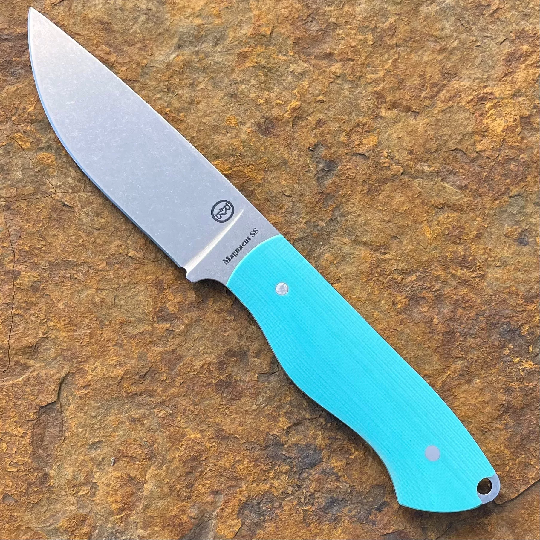 RazOrr 2.0 in Magnacut w/ Turquoise G10