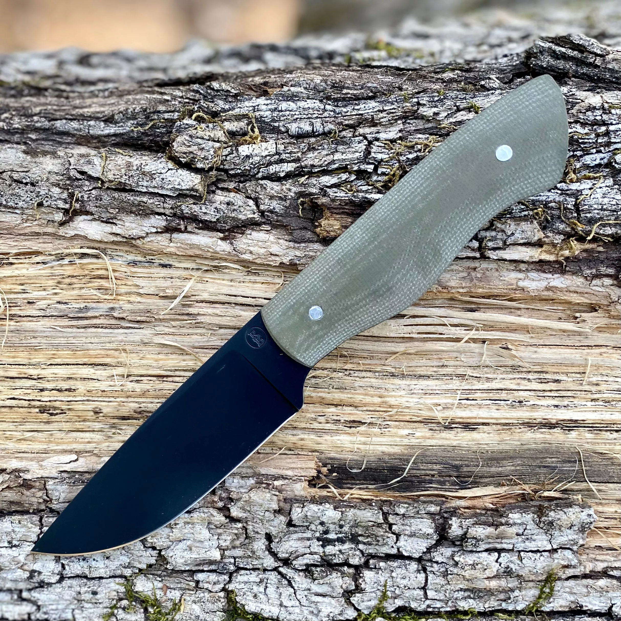 The RazOrr in 52100 w/ Olive Drab G10