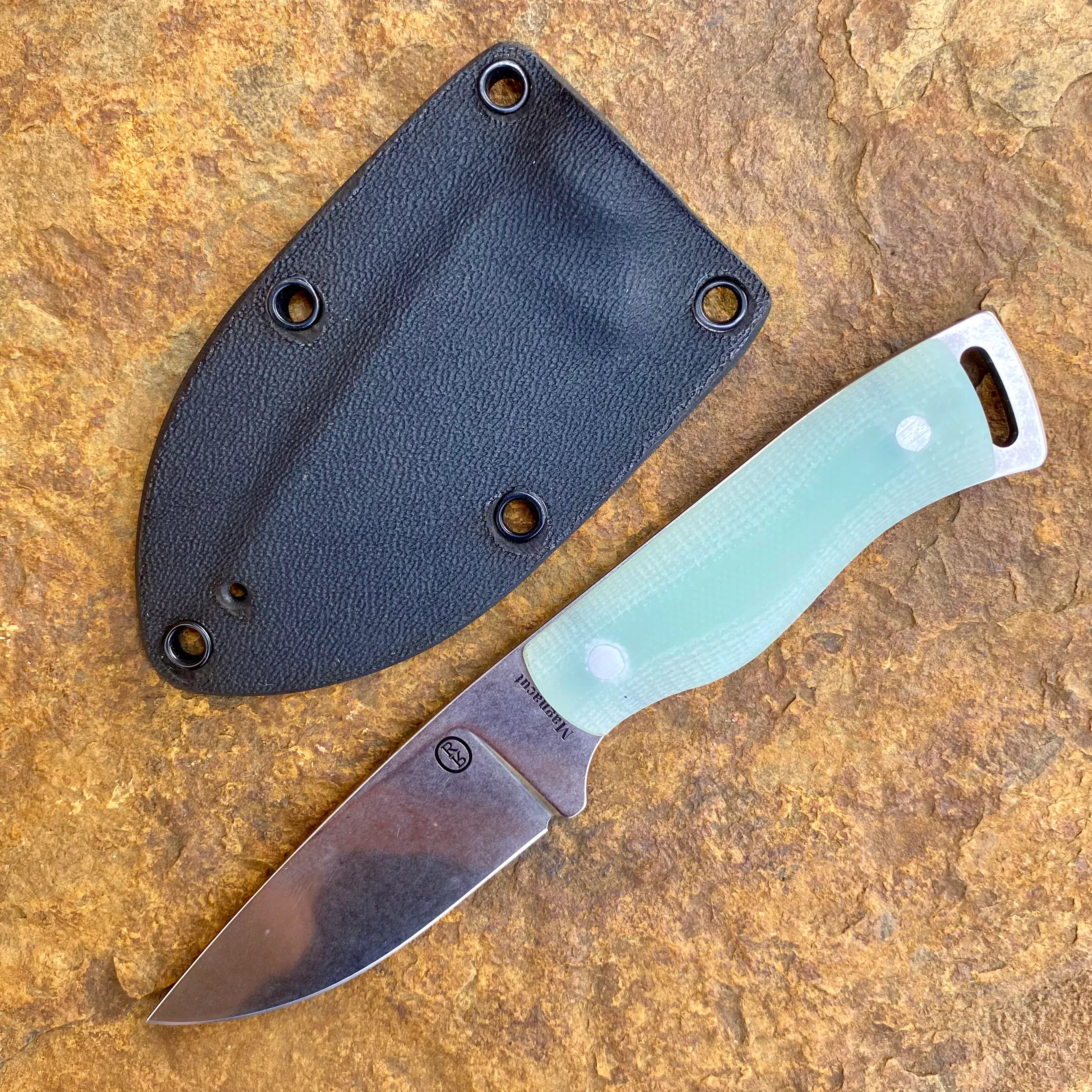 RazOrr Mini in Magnacut SS w/ Jade G10