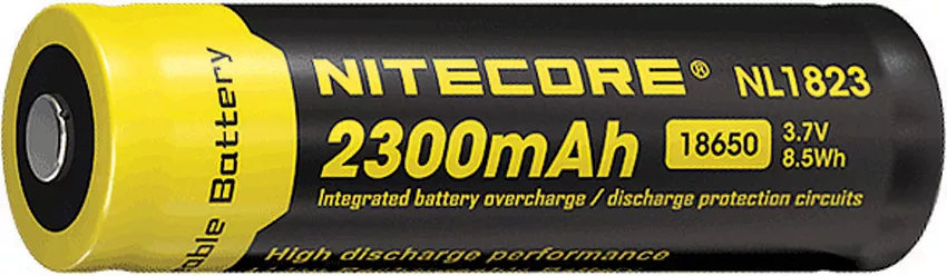 Rechargable 18650 Battery 2300