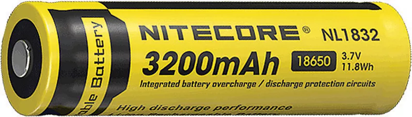 Rechargable 18650 Battery 3200