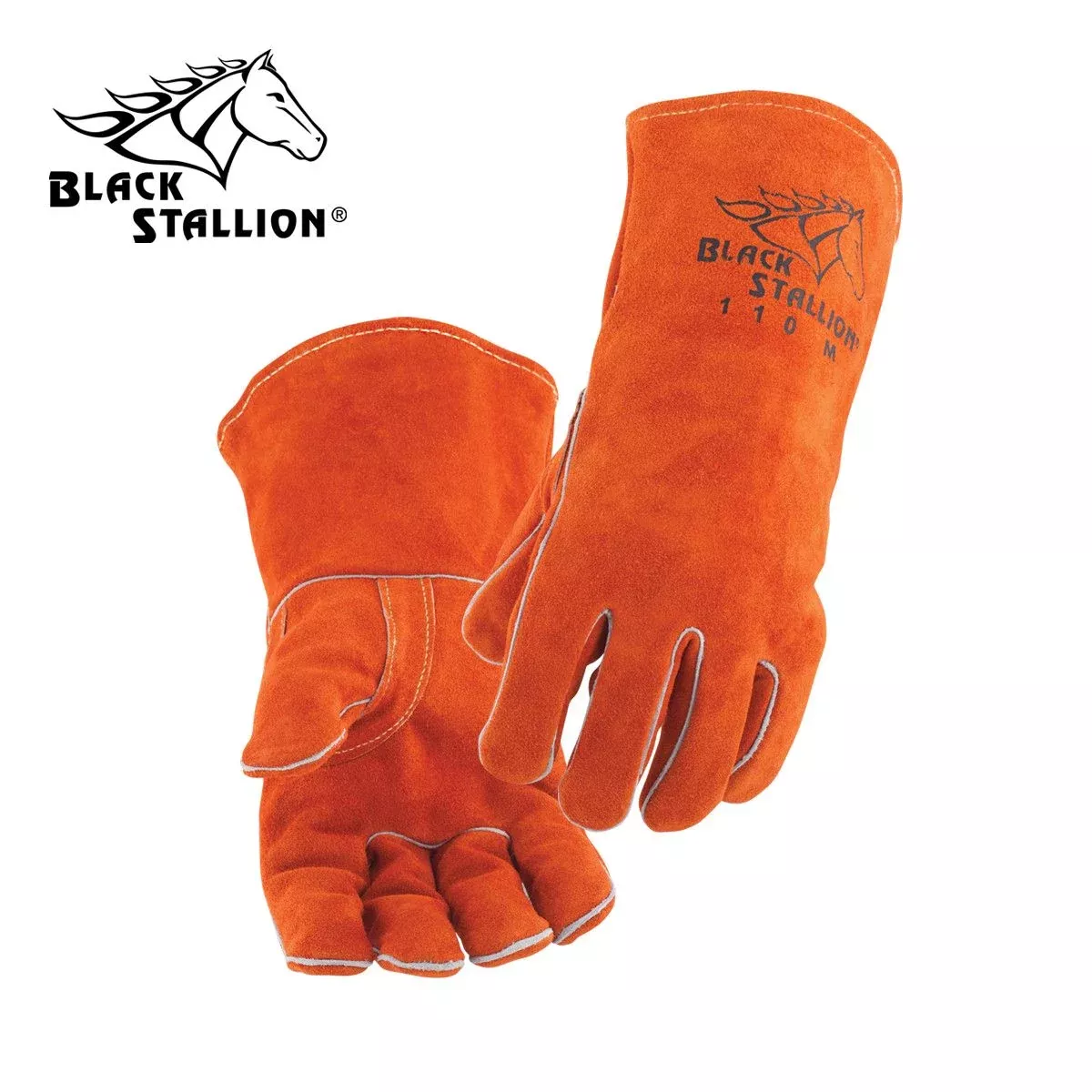 Revco 110 Black Stallion Select Cowhide Stick Welding Gloves (1 Pair)
