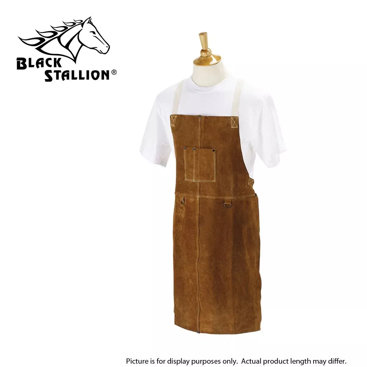 Revco 36A 36 Split Cowhide Leather Apron (1 Apron)