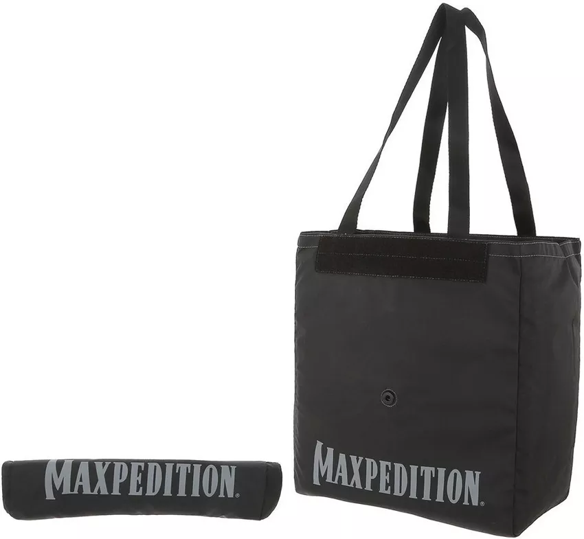 Roll Up Tote Black