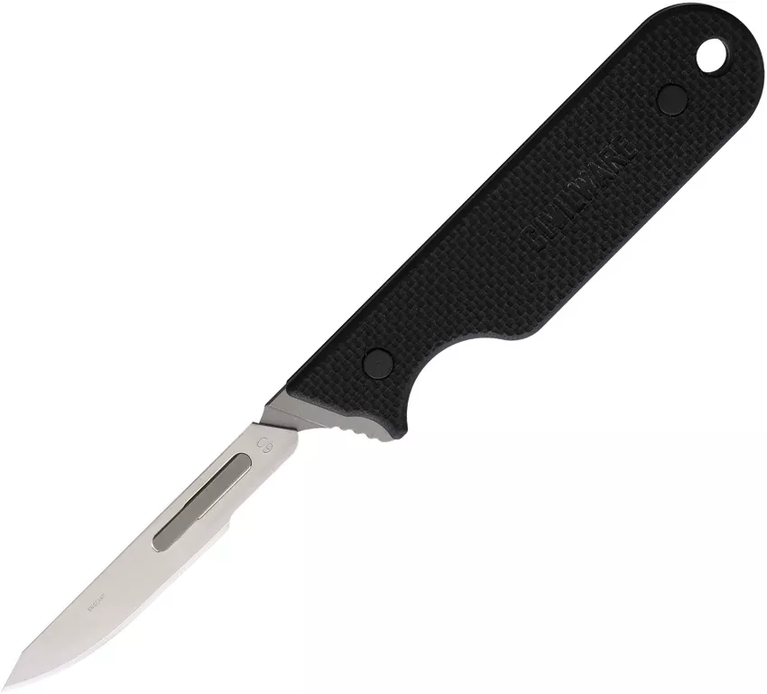 Scalpel Fixed Blade Black