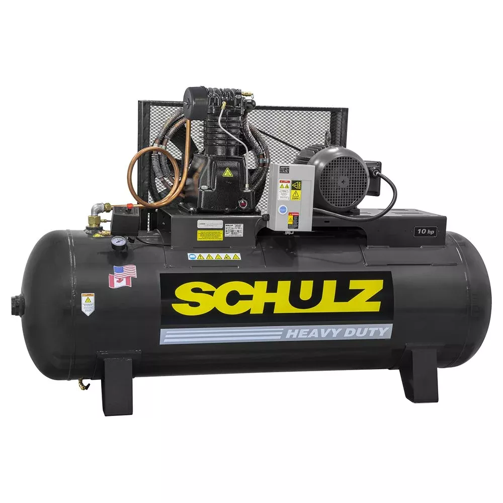 Schulz 10120HL40X-3 10 HP 120-Gal Piston Air Compressor
