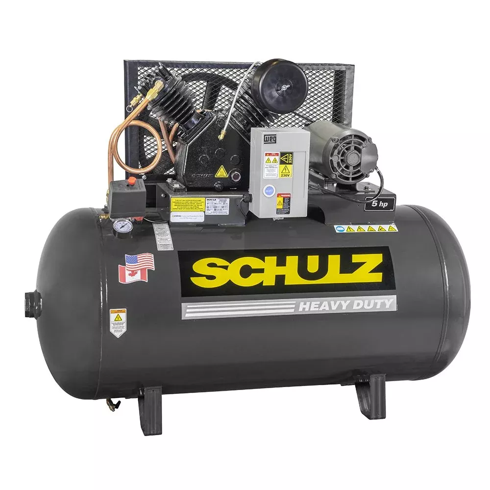 Schulz 580HV20X-1 5 HP 80-Gal Piston Air Compressor