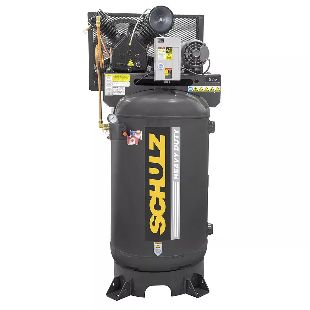 Schulz 580VV20X-1 5 HP 80-Gal Piston Air Compressor