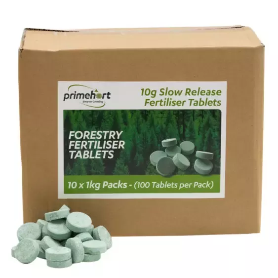 Slow-release Forestry Fertiliser Tablets 10kg (1000 Tablets Box)