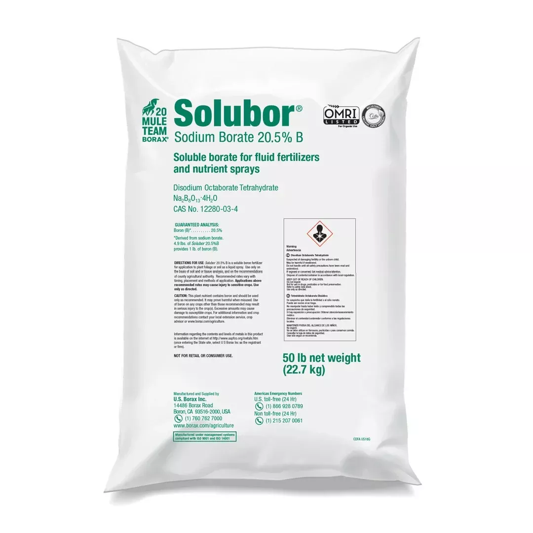 Solubor Boron Soluble Powder 20kg