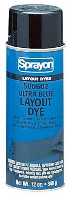 Sprayon S00603000 16-OZ. BLUE LAYOUT FLUIDVOC COMPLIA