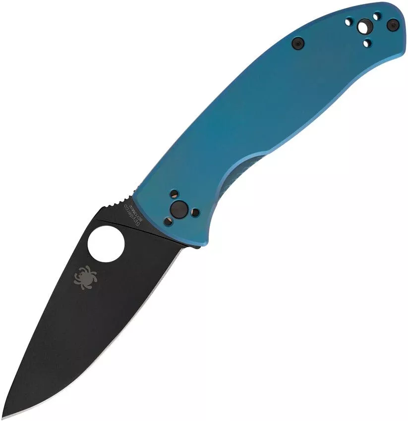 Spyderco Tenacious Titanium Blue/8Cr13MoV