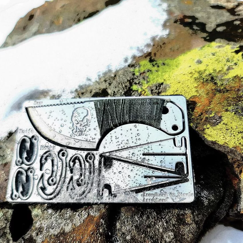 Survival Bushcraft Card
