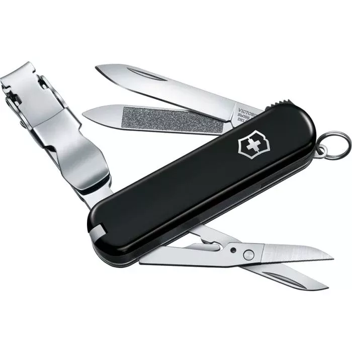 Swiss Army Knife Nail Clip 580 Black