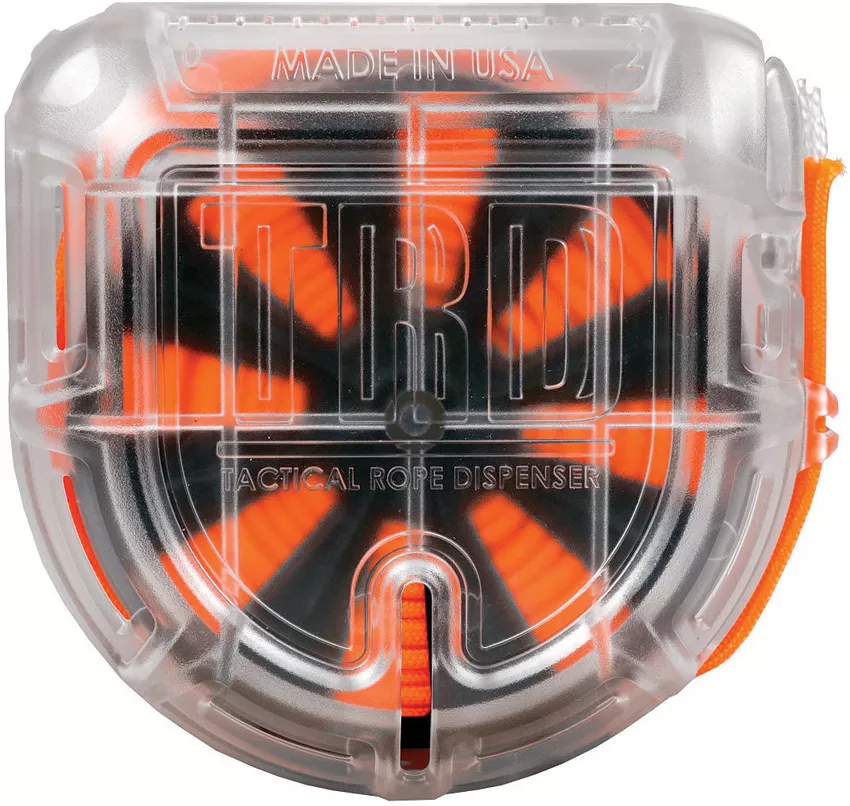 Tactical Rope Dispenser Clear