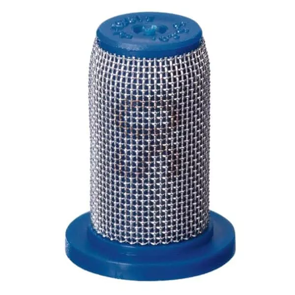 TeeJet Nozzle Strainer Blue 50 Mesh Poly and Stainless Steel