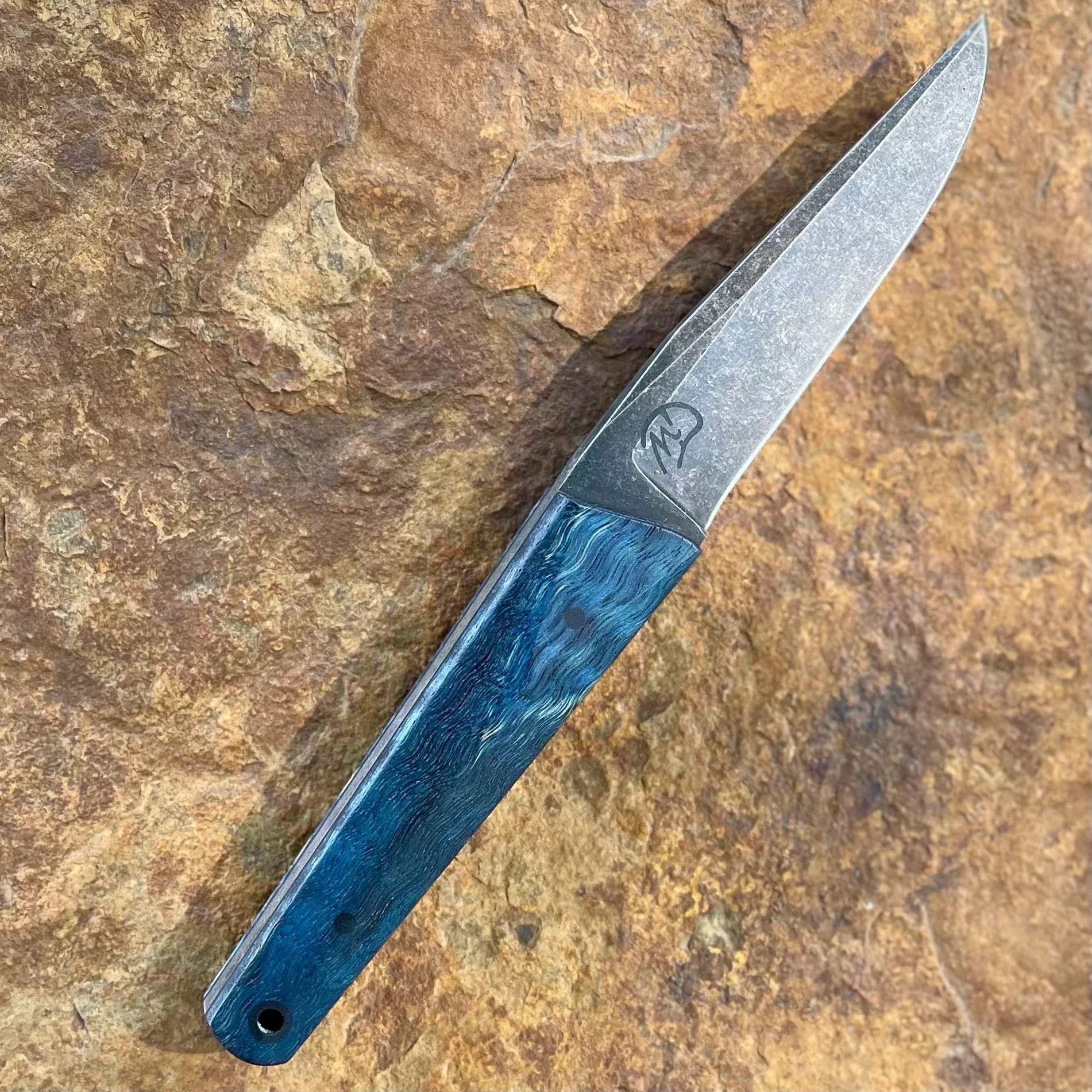 Tejas Tanto in 52100 w/ Blue Curly Mango