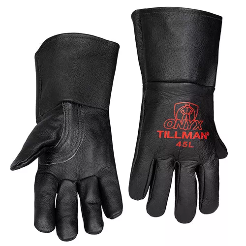 Tillman 45 ONYX Grain Pigskin MIG Welding Gloves