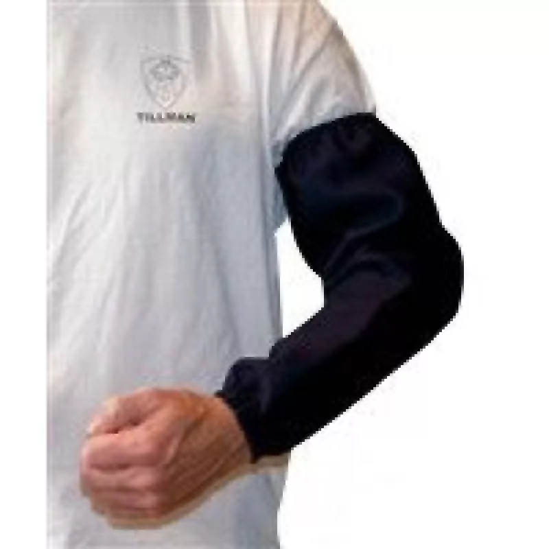 Tillman 6218B 18" Navy Flame Resistant Sleeves (1 Pair)
